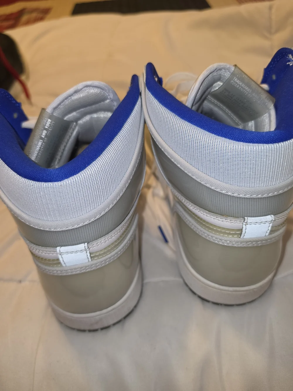 Mens Jordan 1 High Zoom Racer Blue